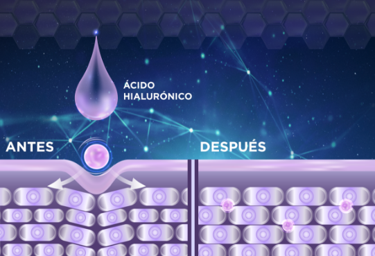 Beneficio del ácido hialurónico en la línea Nocturne
