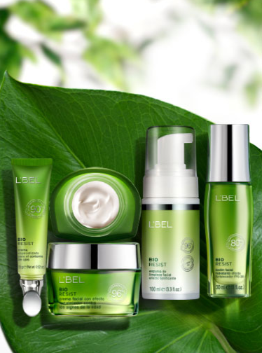 Línea de tratamiento facial Bio Resist para reducir arrugas en la piel